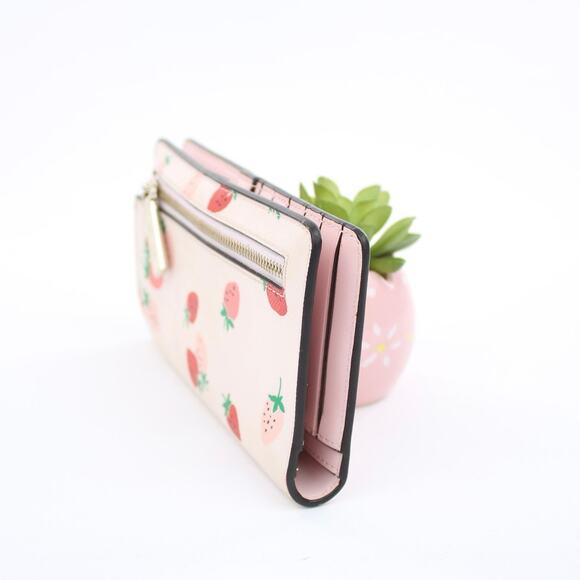 Kate Spade Pink Strawberry Wallet - Picture 4 of 7